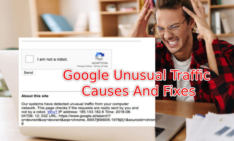 google unusal traffic