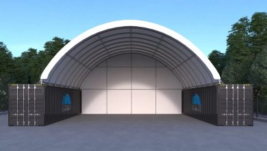 Container Dome Shelter